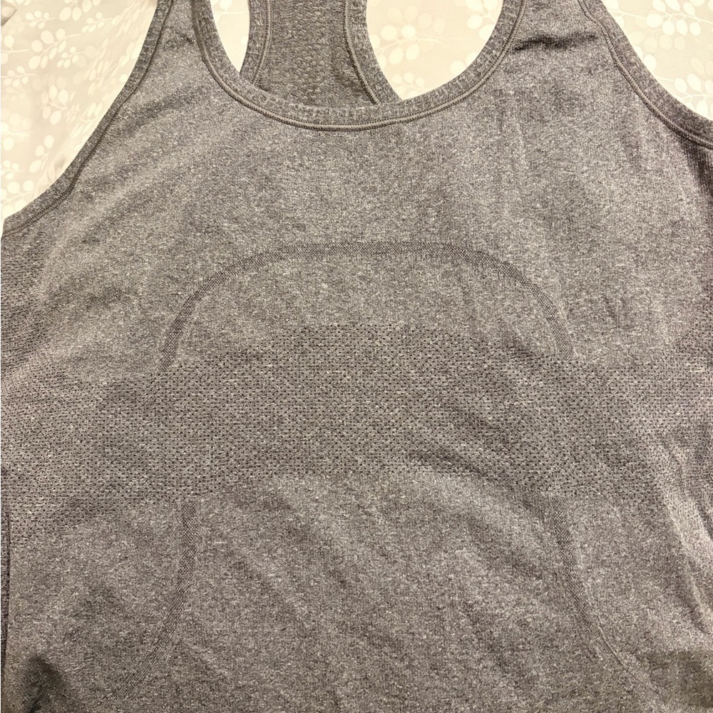 lululemon athletica Gray Tank Top